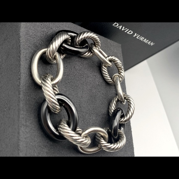 David Yurman Extra Large Oval Link Bracelet, 8.5" - Picture 9 of 16